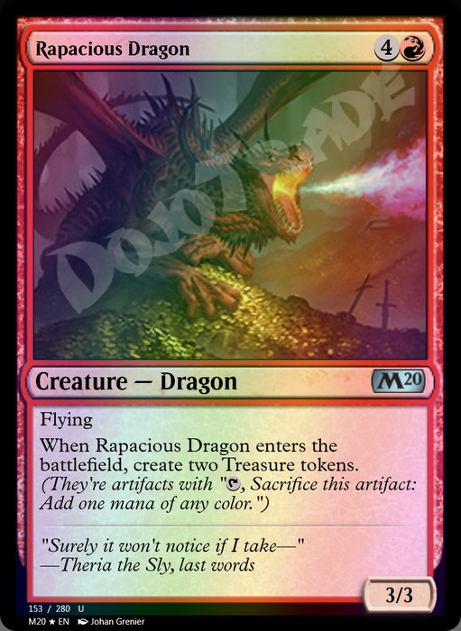 Rapacious Dragon FOIL