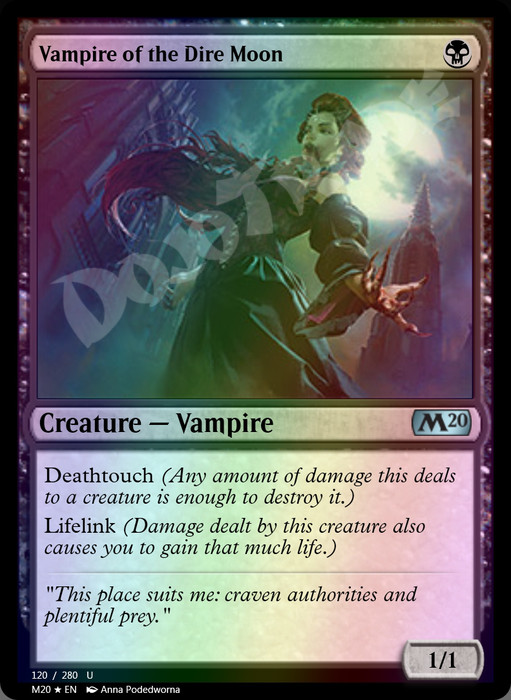 Vampire of the Dire Moon FOIL