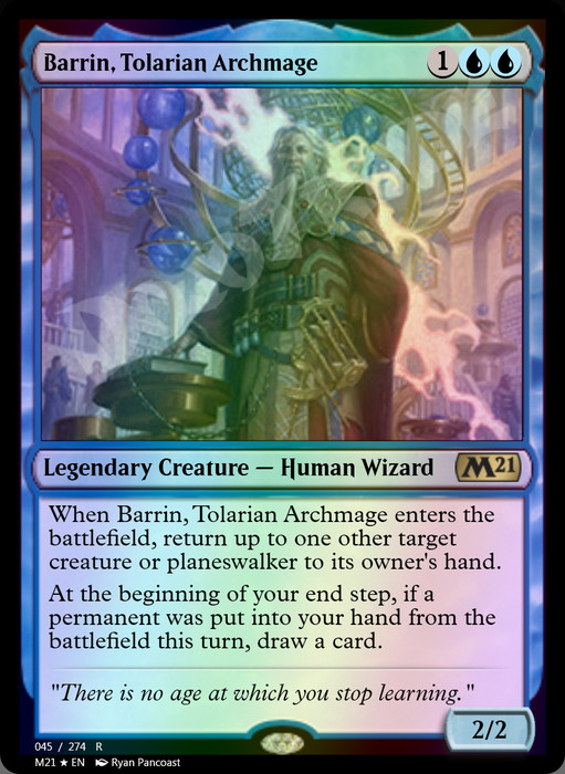 Barrin, Tolarian Archmage FOIL