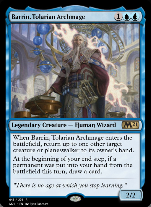 Barrin, Tolarian Archmage