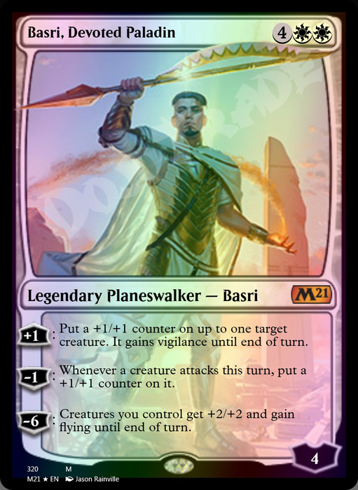 Basri, Devoted Paladin FOIL