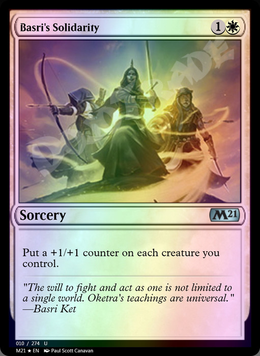 Basri's Solidarity FOIL