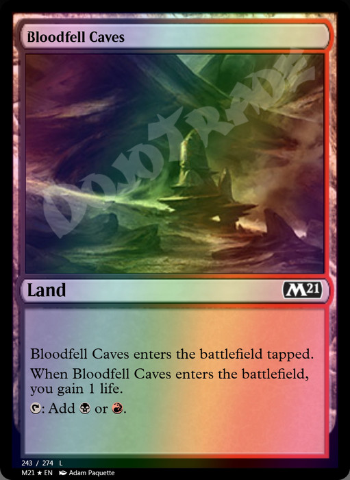 Bloodfell Caves FOIL