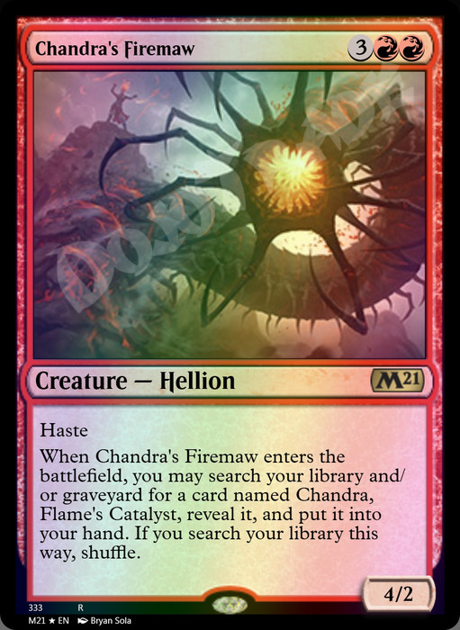 Chandra's Firemaw FOIL