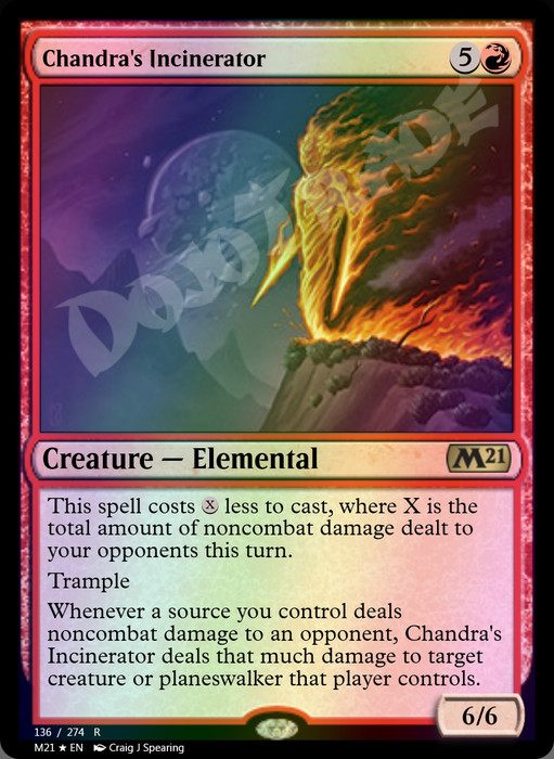 Chandra's Incinerator FOIL