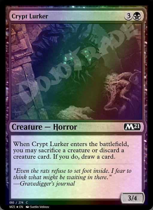 Crypt Lurker FOIL