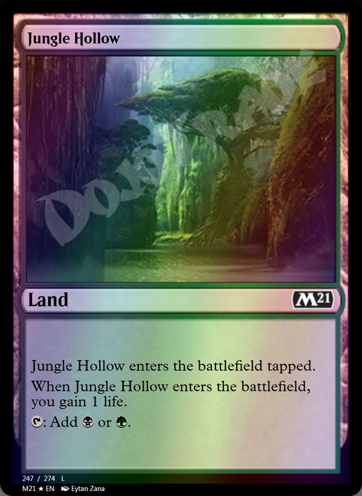 Jungle Hollow FOIL