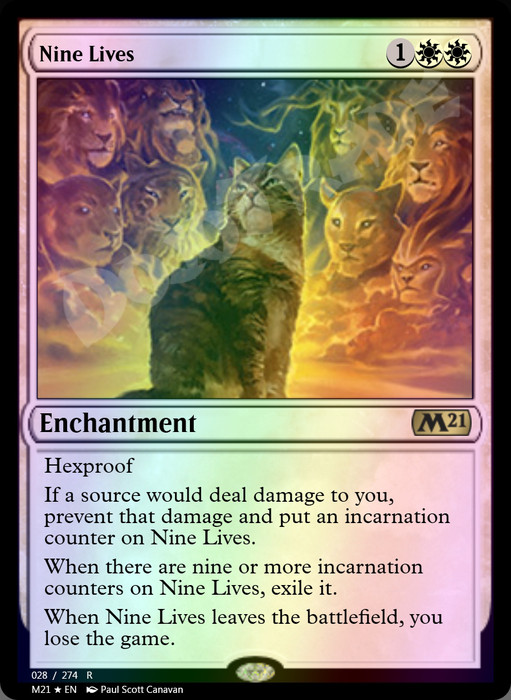 Nine Lives FOIL