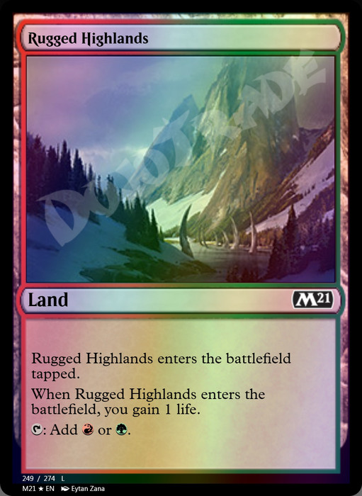 Rugged Highlands FOIL