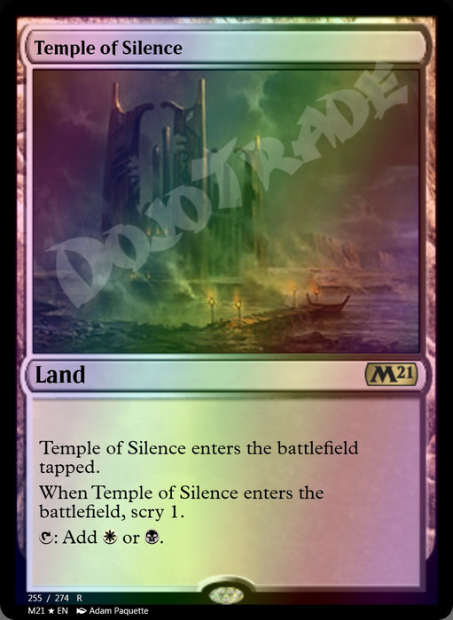 Temple of Silence FOIL