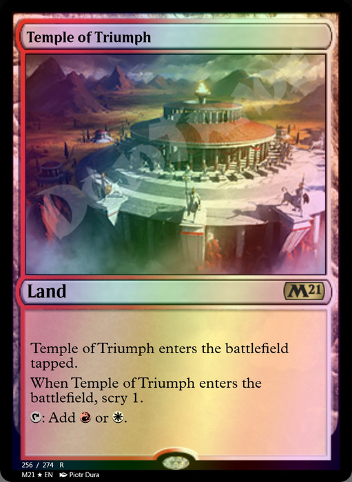 Temple of Triumph FOIL