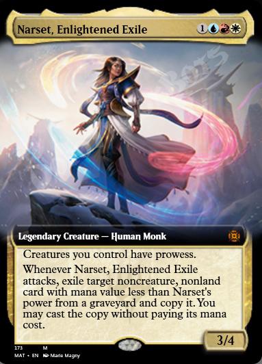 Narset, Enlightened Exile (Extended Art)