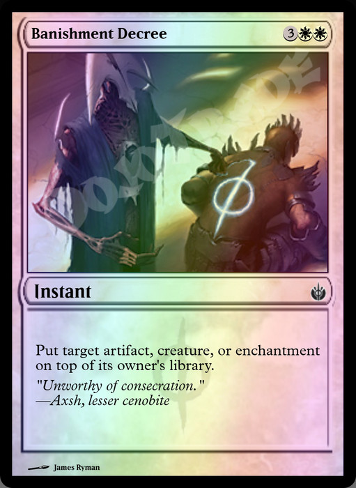 Banishment Decree FOIL