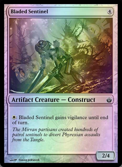 Bladed Sentinel FOIL