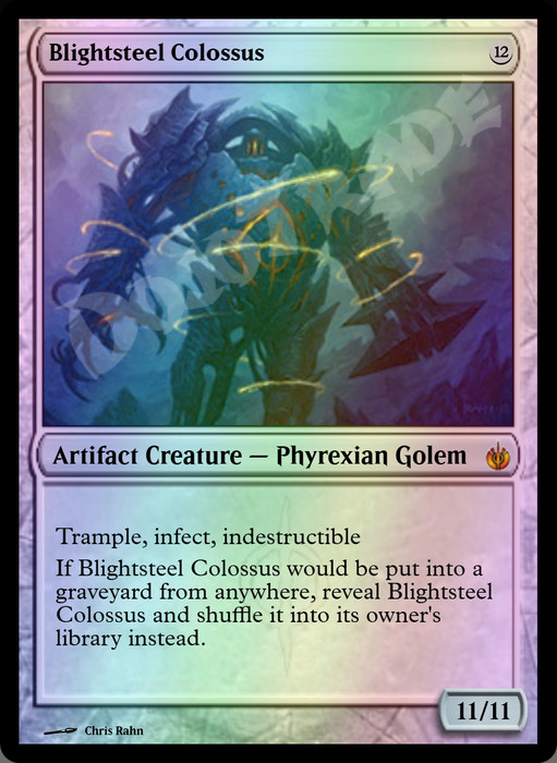 Blightsteel Colossus FOIL