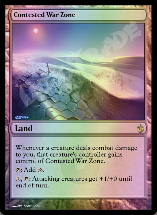 Contested War Zone FOIL