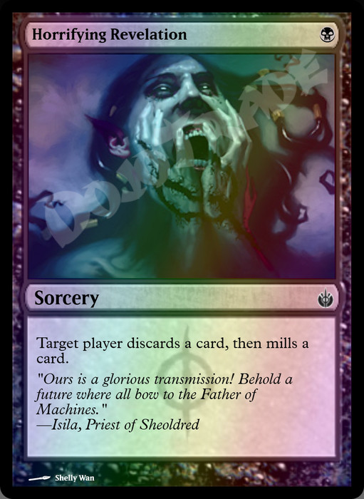 Horrifying Revelation FOIL