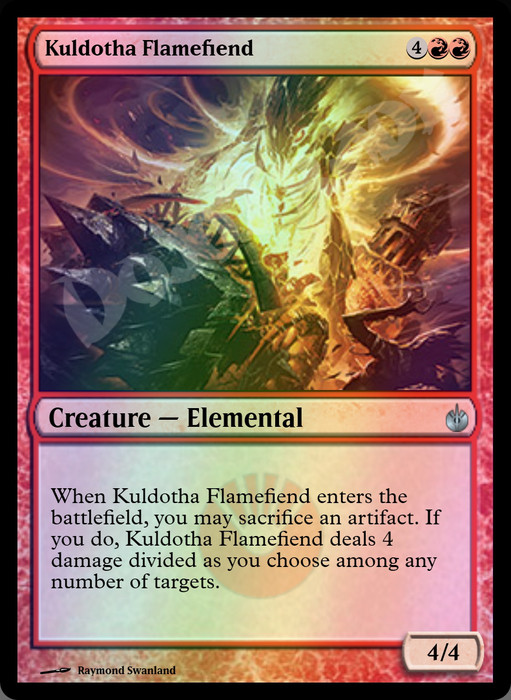 Kuldotha Flamefiend FOIL