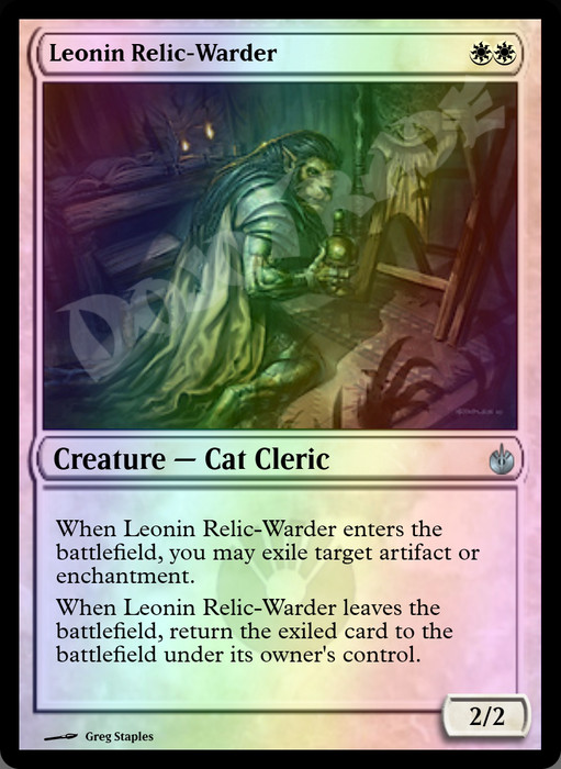 Leonin Relic-Warder FOIL