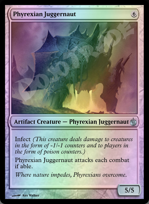 Phyrexian Juggernaut FOIL