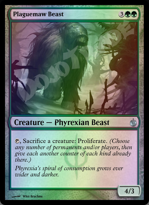 Plaguemaw Beast FOIL