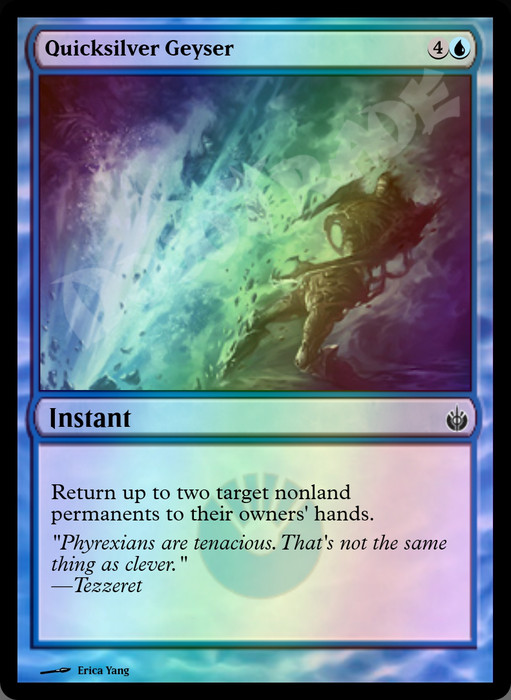 Quicksilver Geyser FOIL