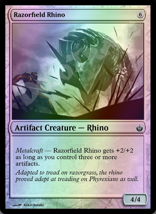 Razorfield Rhino FOIL