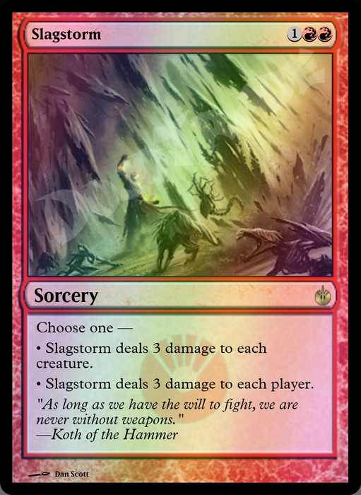 Slagstorm FOIL