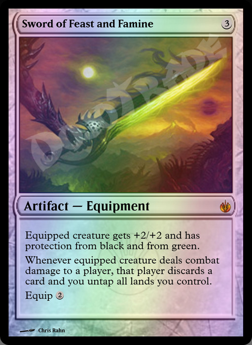 Sword of Feast and Famine FOIL