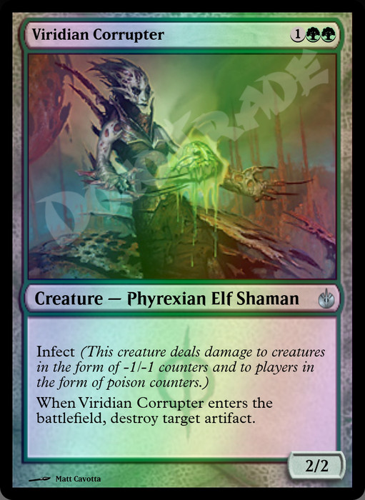 Viridian Corrupter FOIL