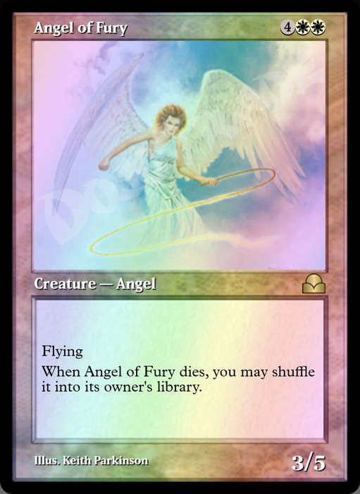 Angel of Fury FOIL
