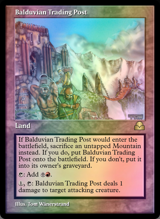 Balduvian Trading Post FOIL