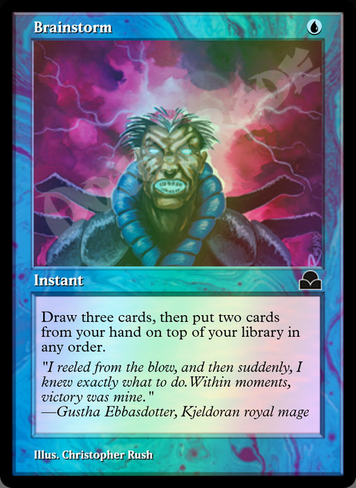 Brainstorm FOIL