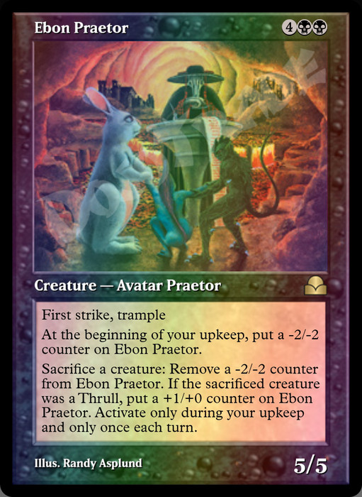 Ebon Praetor FOIL