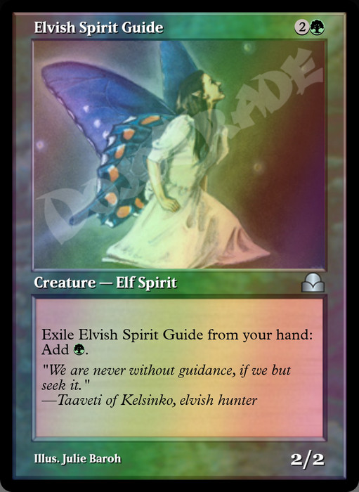 Elvish Spirit Guide FOIL