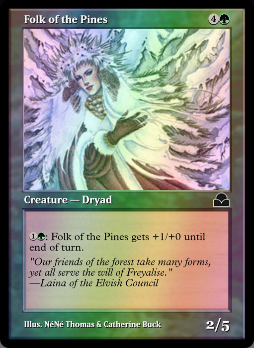 Folk of the Pines FOIL