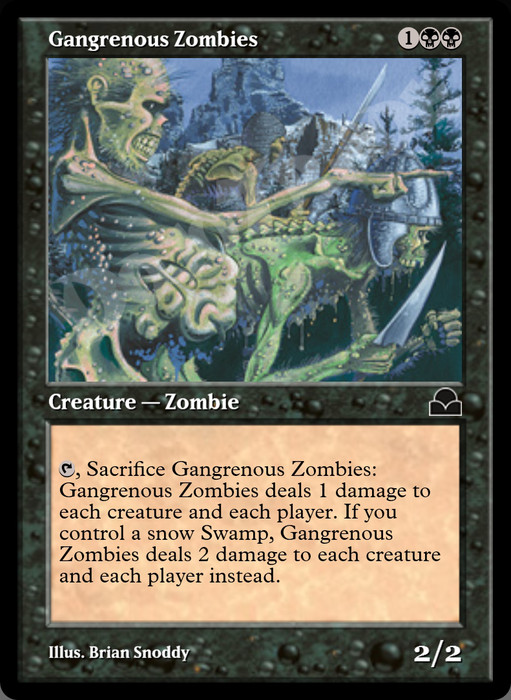 Gangrenous Zombies