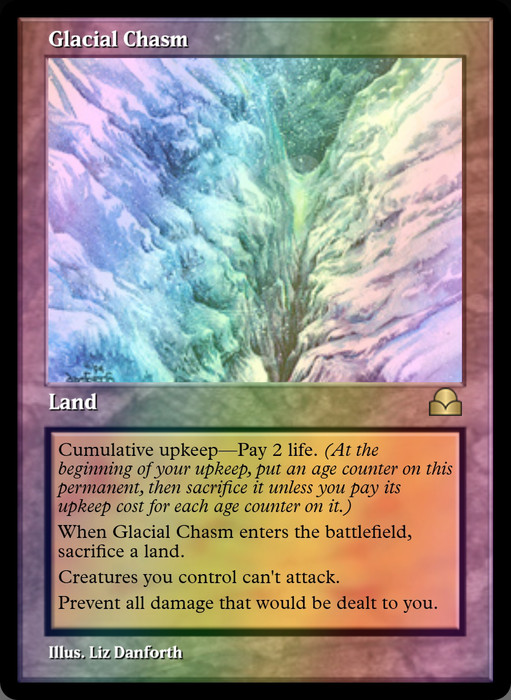 Glacial Chasm FOIL