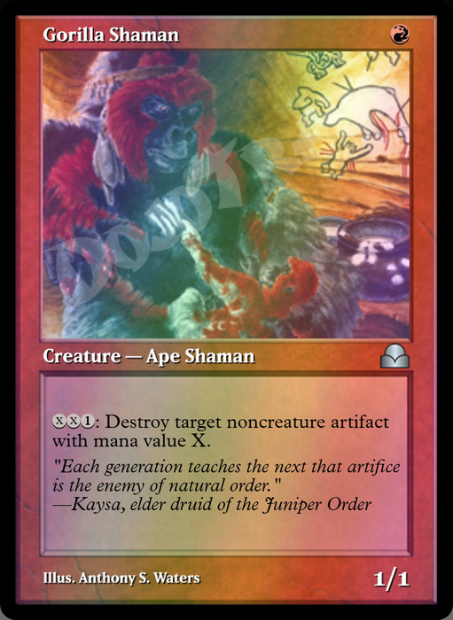 Gorilla Shaman FOIL