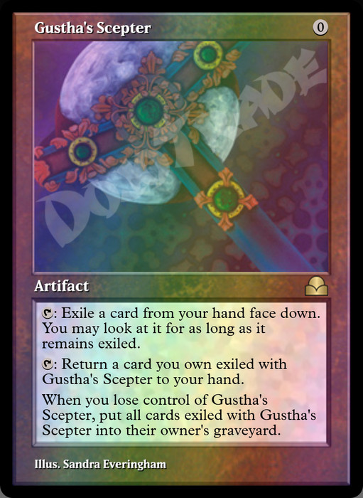 Gustha's Scepter FOIL