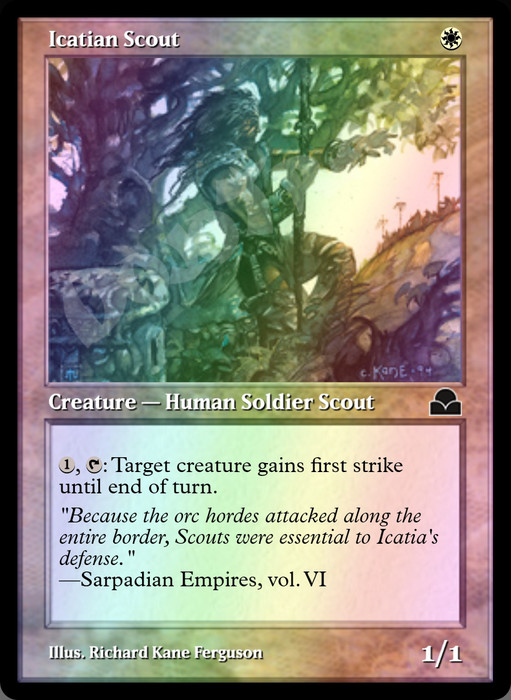 Icatian Scout FOIL