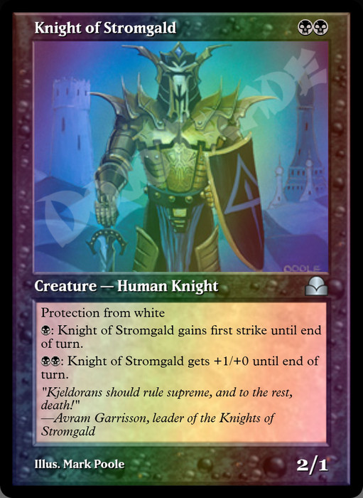 Knight of Stromgald FOIL