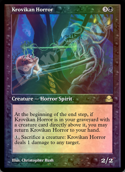 Krovikan Horror FOIL