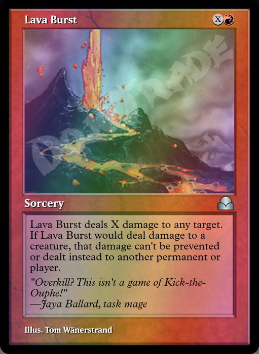 Lava Burst FOIL