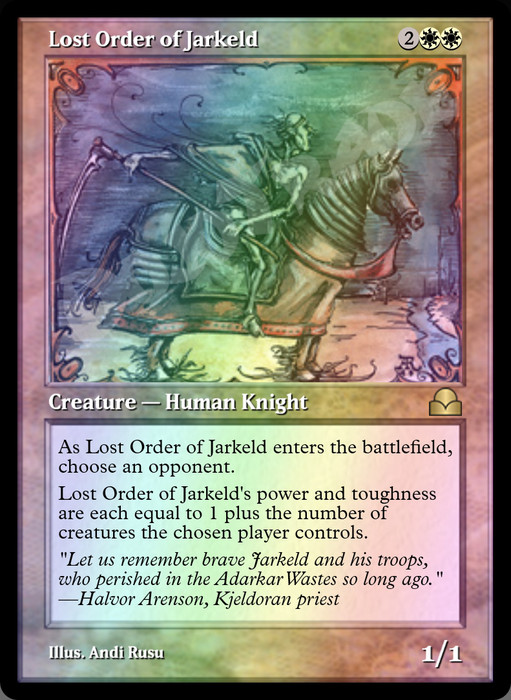 Lost Order of Jarkeld FOIL