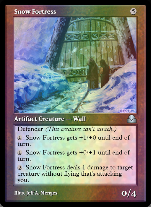 Snow Fortress FOIL