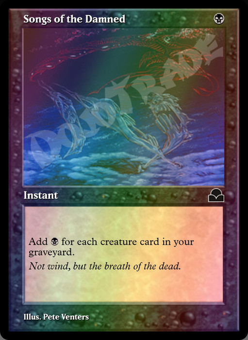 Songs of the Damned FOIL