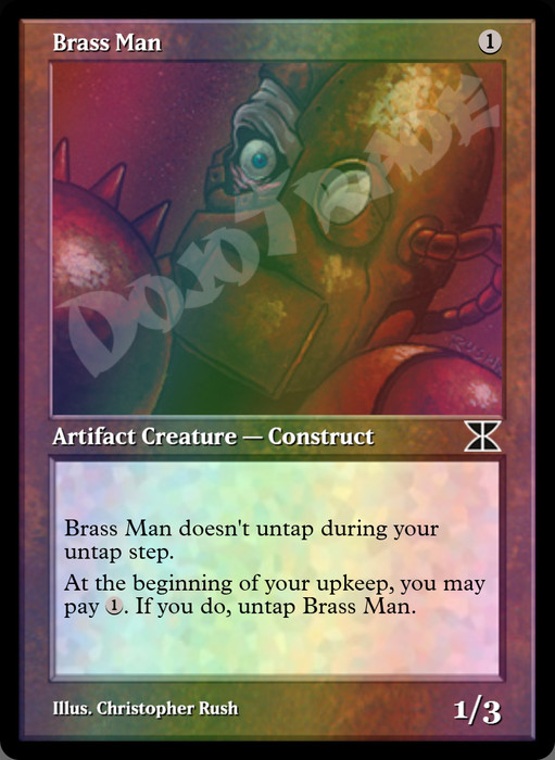 Brass Man FOIL