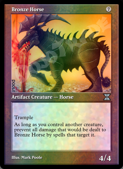 Bronze Horse FOIL