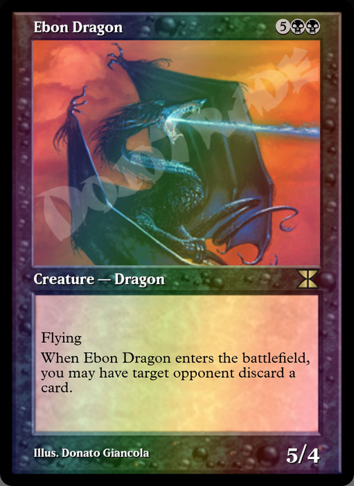 Ebon Dragon FOIL